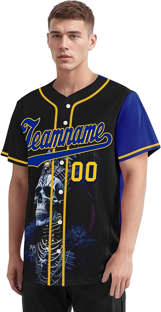 T-Shirt De Baseball À Manches Longues Pour Homme De 74 Ans