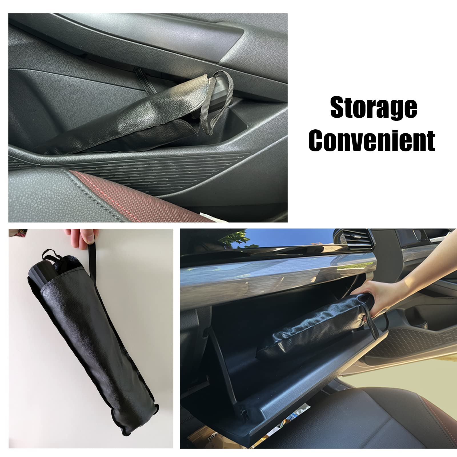 Parasol Reflectante para Parabrisas de Coche, bloquea los Rayos UV, el Calor y Mantiene el vehículo Fresco, Plegable, Accesorios para el Interior del Coche (55 x 31 Pulgadas)