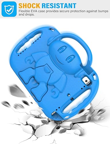 Miniatura 4 de SUPLIK Funda para niños para iPad de 56 generación (9.7 pulgadas, 20172018), iPad Air 1 y Air 2 y Pro 9.7 Funda para niños con correa para el