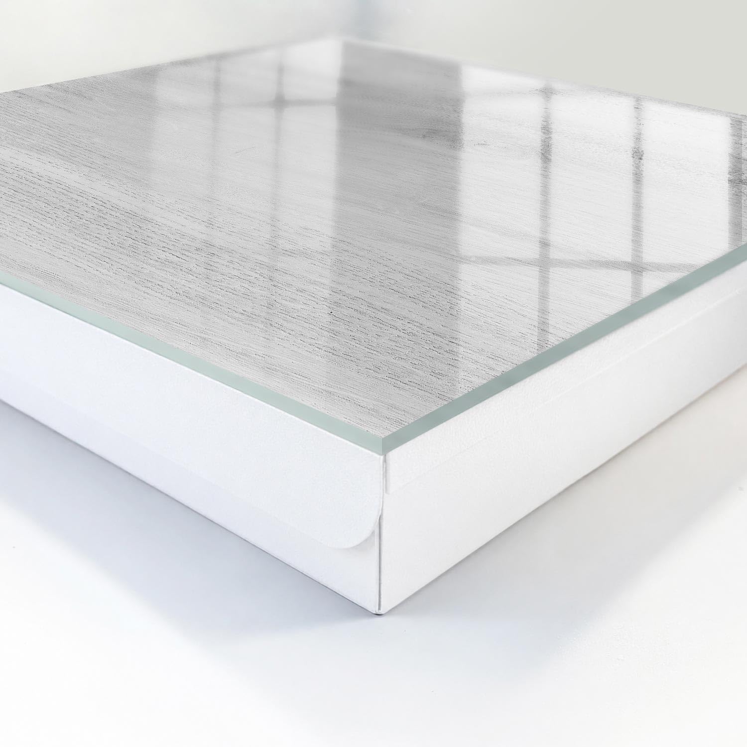 Cassetta portachiavi 30x30 cm Modelli in legno Porta Sinistra Bianco | Appendiabiti | Bacheca | Vetrinetta | Nicchia | Casellario | Armadio | Gancio | Quadro | Mobiletto | Contenitore | Supporto