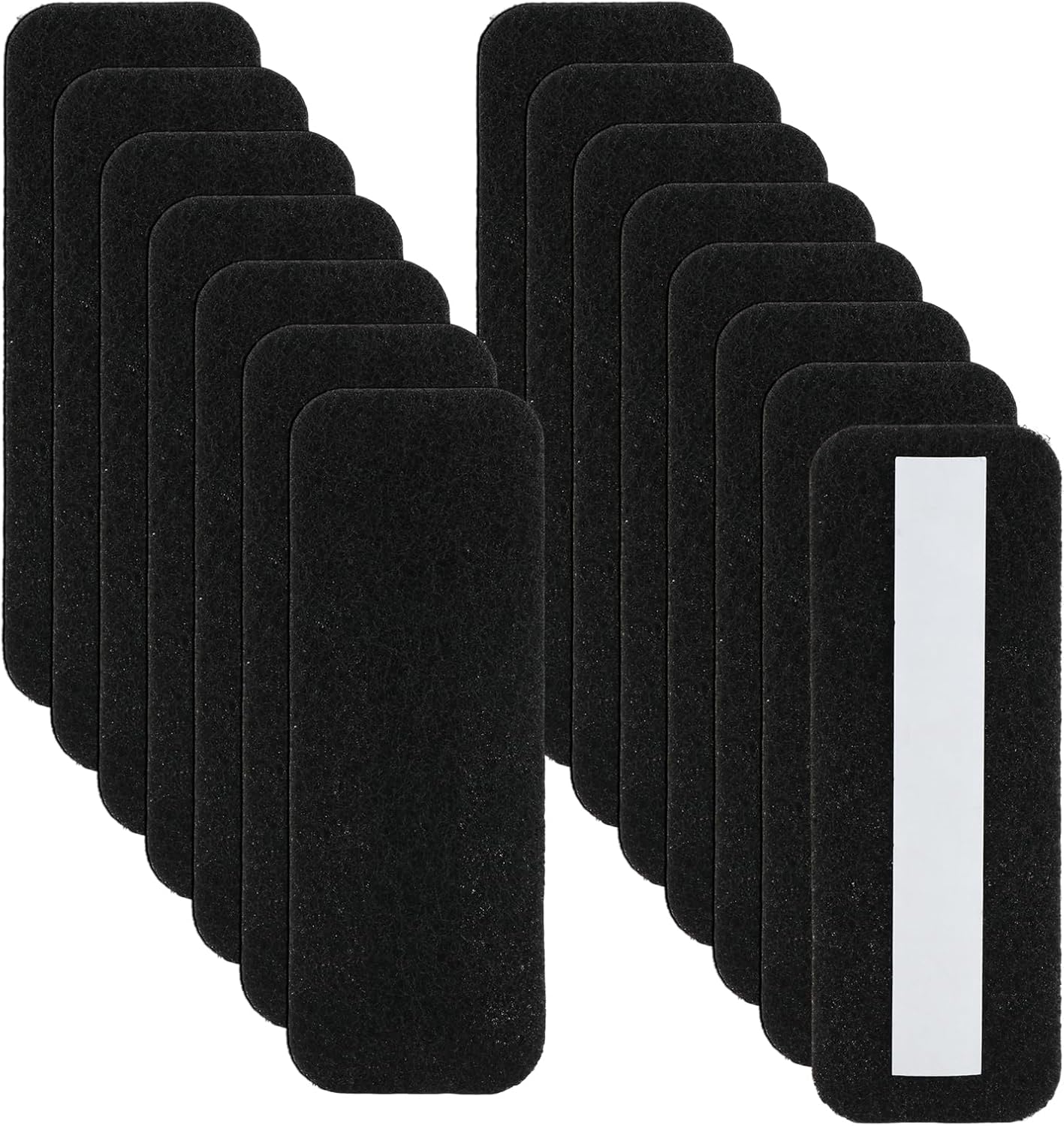 15 Pack Ceiling Fan Filters for Blades, Easy-Stick, Universal Fit for Ceiling Fan Blades
