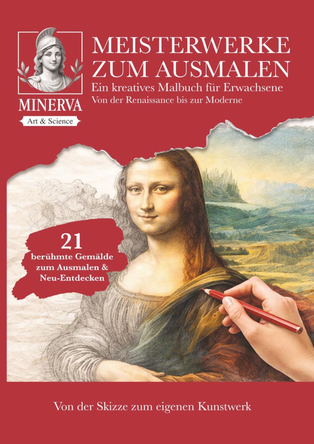 Meisterwerke zum Ausmalen: Ein kreatives Malbuch für Erwachsene