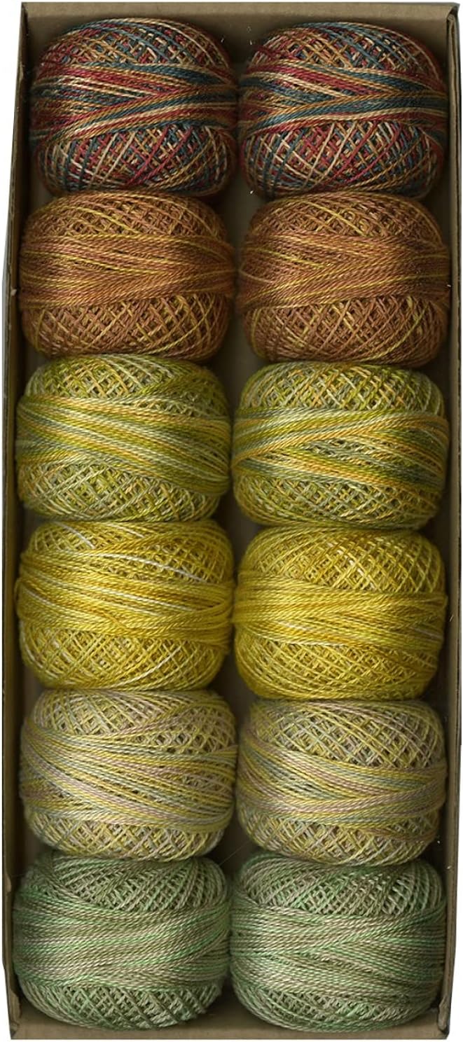 Valdani Pearl Cotton Ball Size 12 109yd Two at Harvest