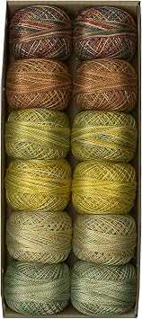 Valdani Pearl Cotton Ball Size 12 109yd Two at Harvest