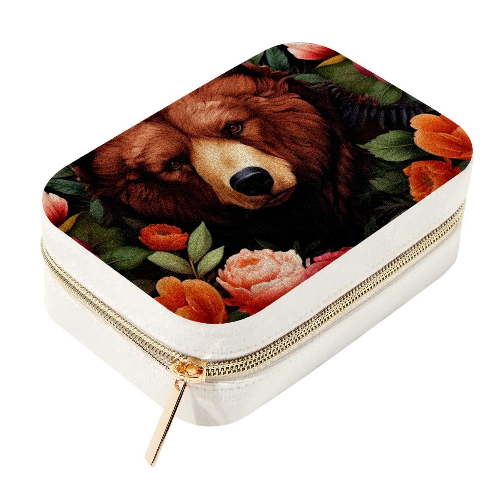 Étui de rangement de voyage compact et mini organisateur pour boucles d'oreilles