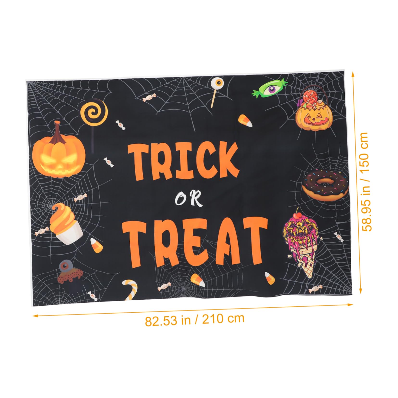 HOMSFOU 5stücke Halloween Fotohintergrund Dekoration Für Partys Strapazierfähiges Material Für Fotoshootings Bringt Spaß Und Freude Zur Halloween-Feier Einfach Zu Transportieren Und