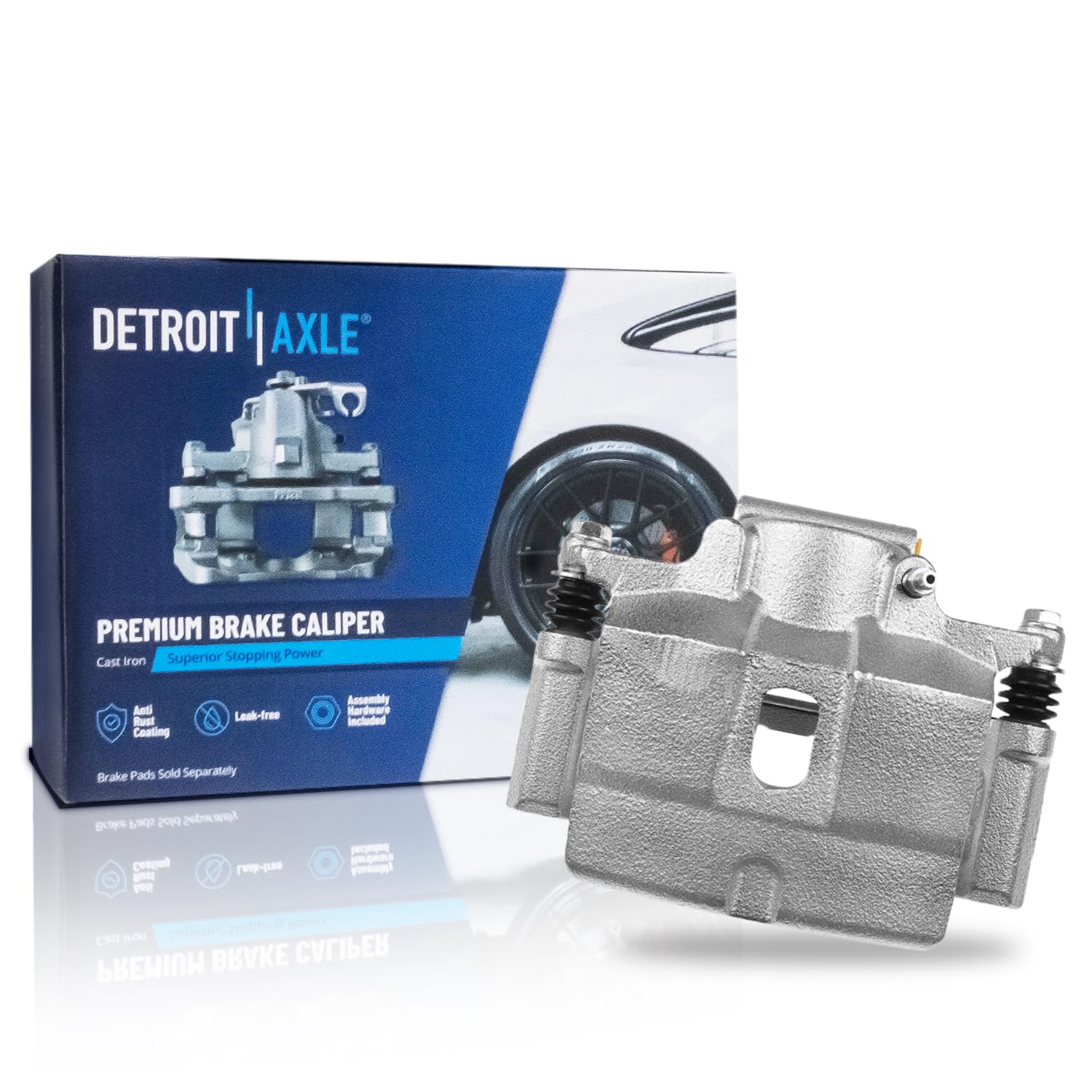 Detroit Axle - Front Left Brake Caliper for 2015-2016 Chrysler 200