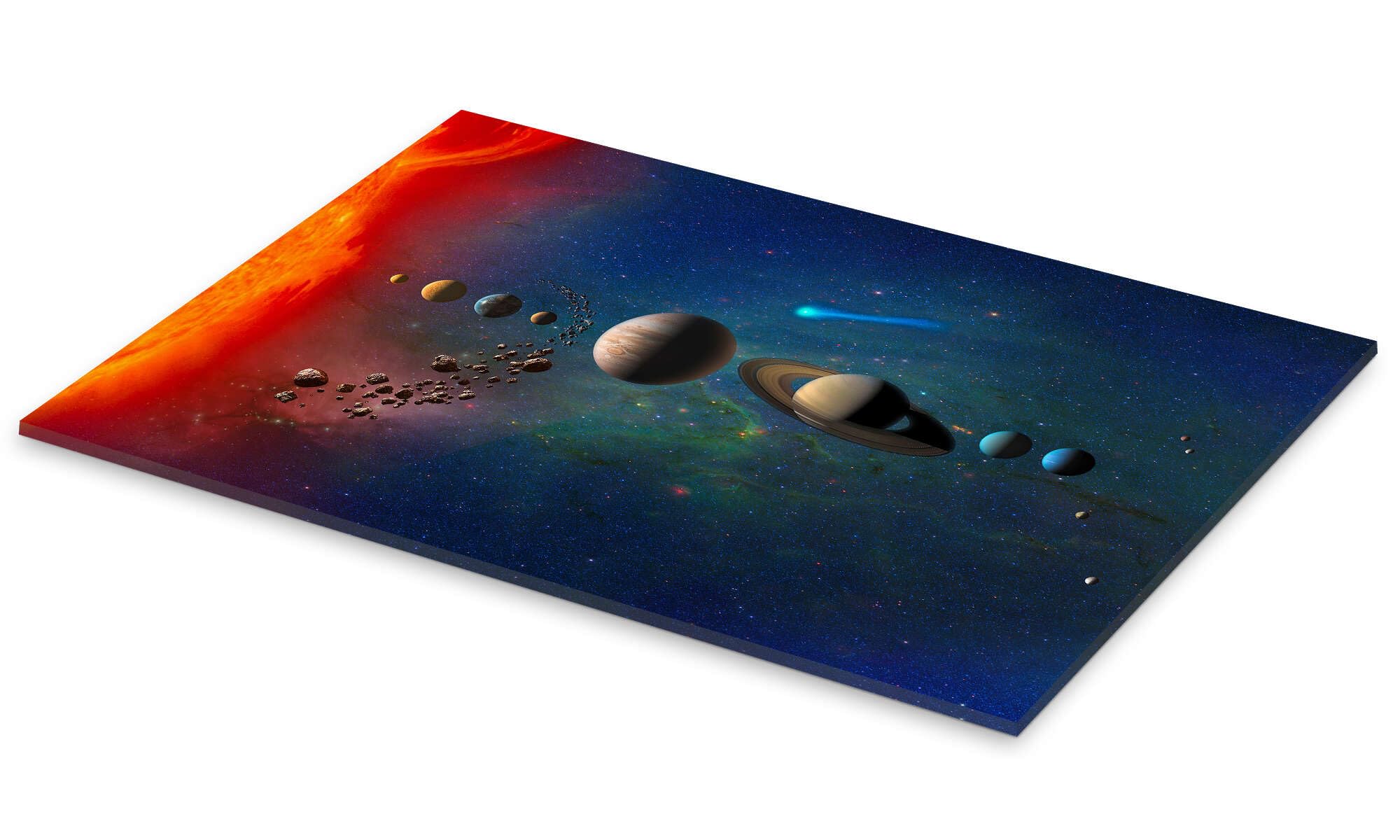 Solar system Obraz na szkle akrylowym