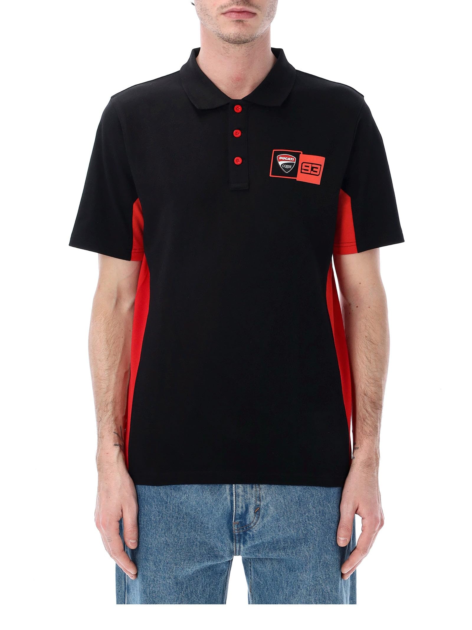 GP GRUPPO PRITELLI Polo Ducati Dual Marc Márquez 93 – Official MotoGP, Multicolored, L