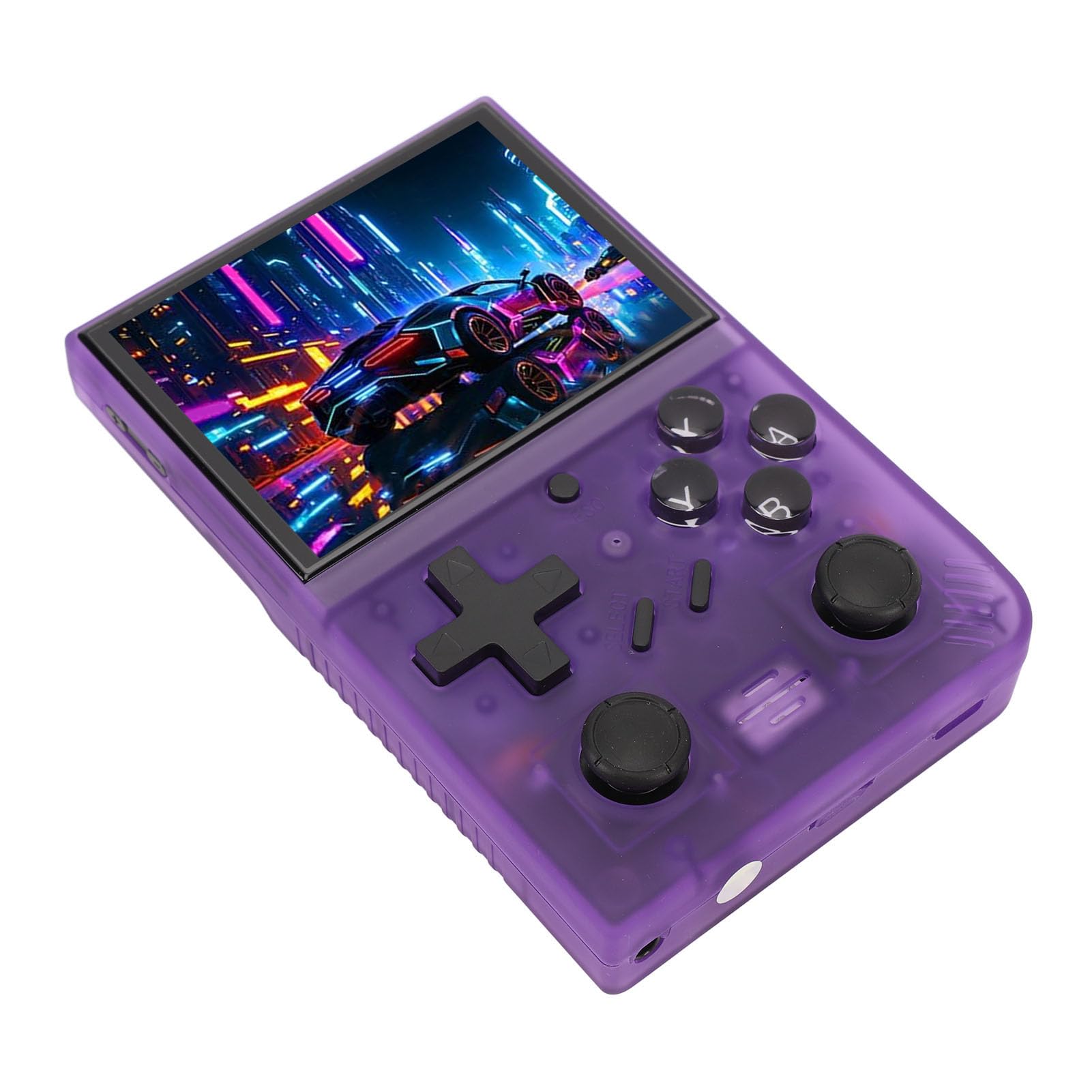 Taidda Consola de Juegos de Bolsillo Pantalla LCD IPS Compacta de 3,5 Pulgadas Dispositivo de Juego de 4 Núcleos para Jugadores ABSTamaño Pequeño 1 Unidad (128)