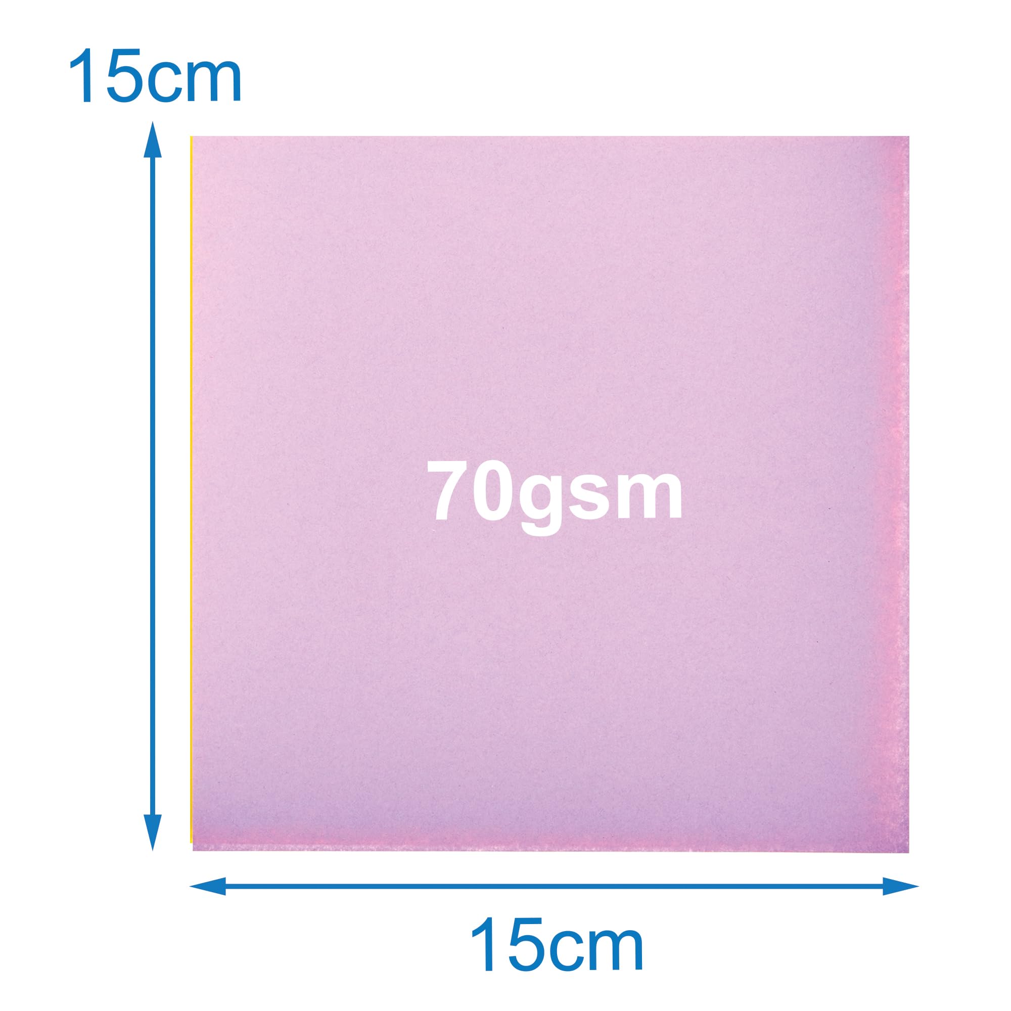 Baker Ross FN157 Origami Paper - Pack of 200, DIY Folding Paper, Easy to Craft with for Beginners, Multicolour - Image 4