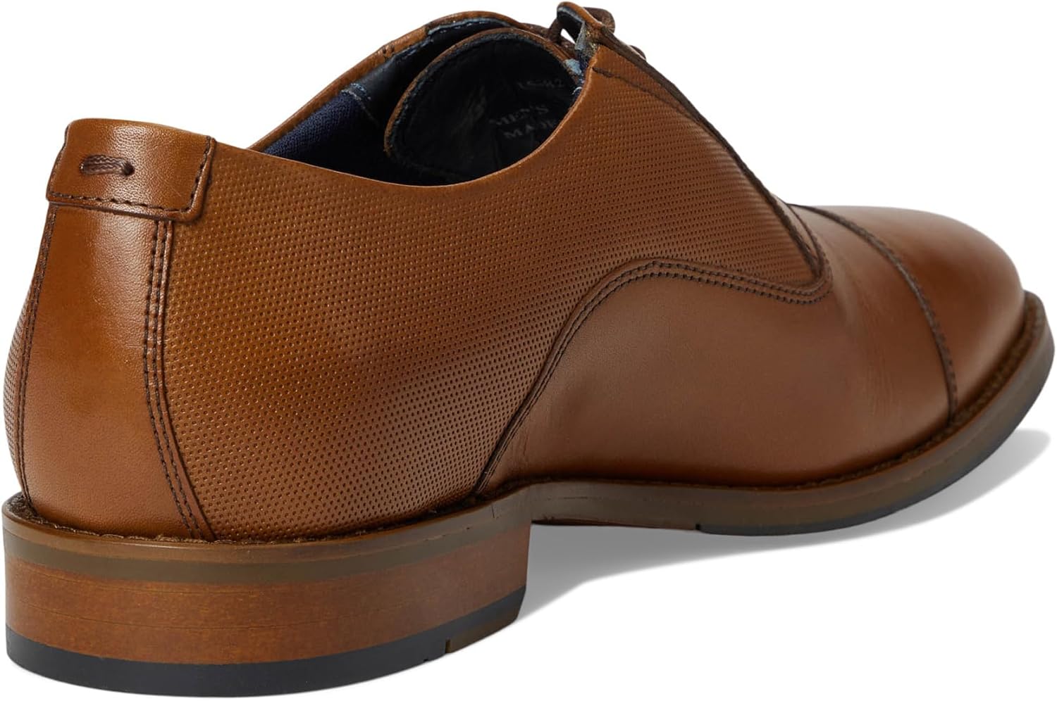 Johnston & Murphy Mens Landry Embossed Cap Toe