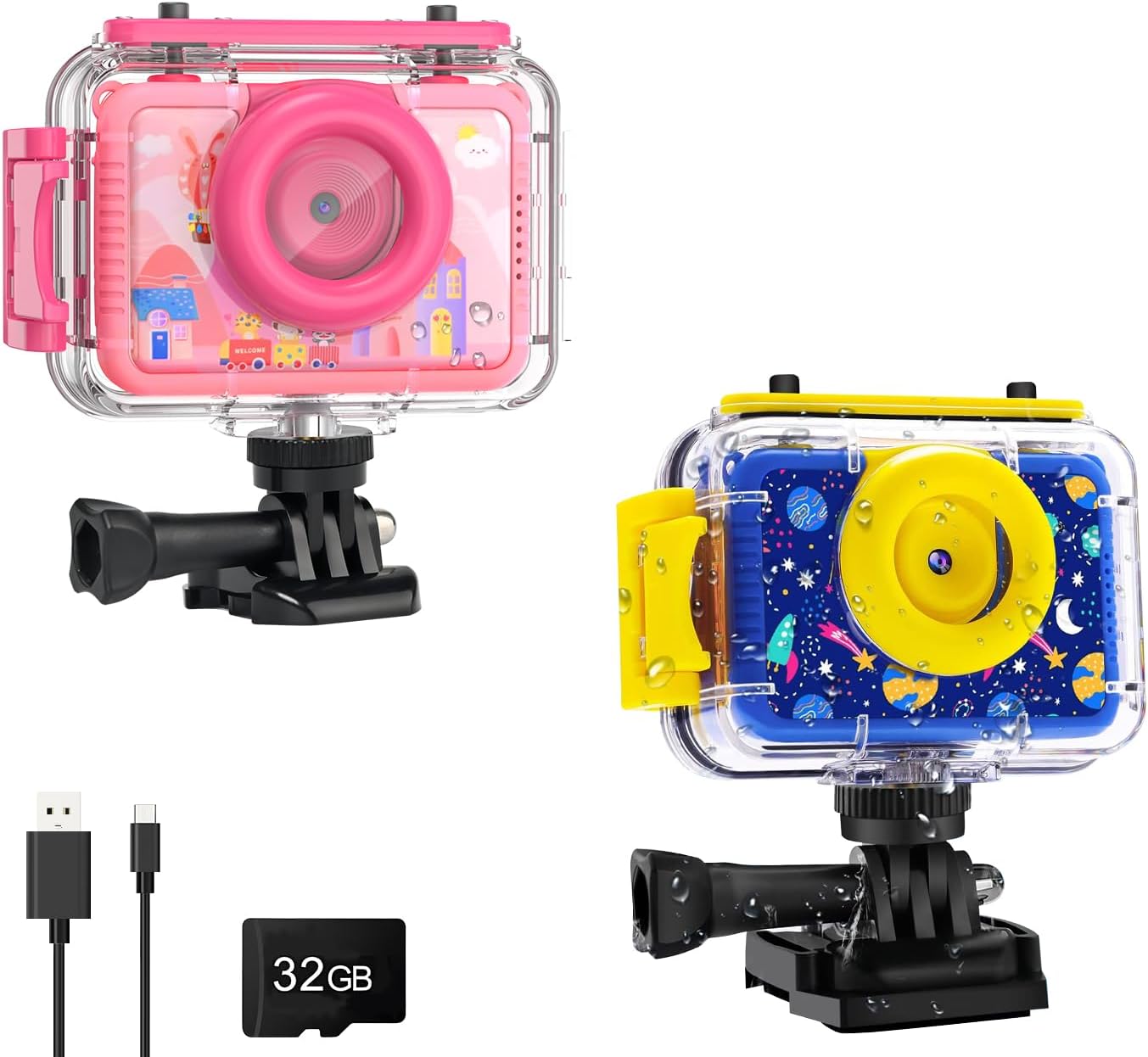 GKTZ Underwater Camera Birthday Gifts for Girls Boys