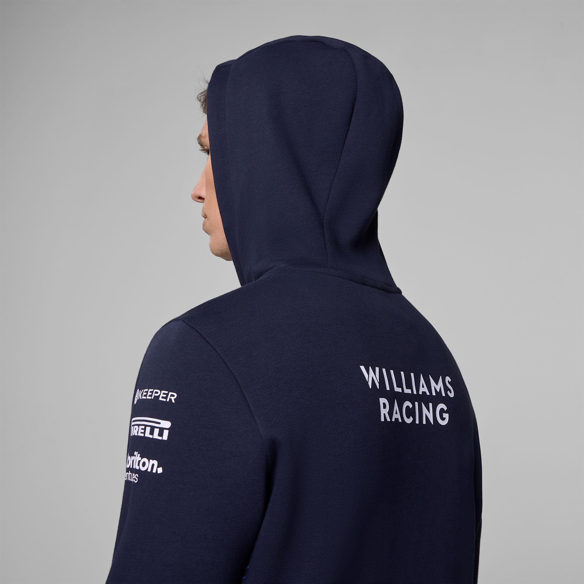 PUMA Williams Racing Formula 1 Sudadera del Equipo 2025 para Hombre - Azul Marino