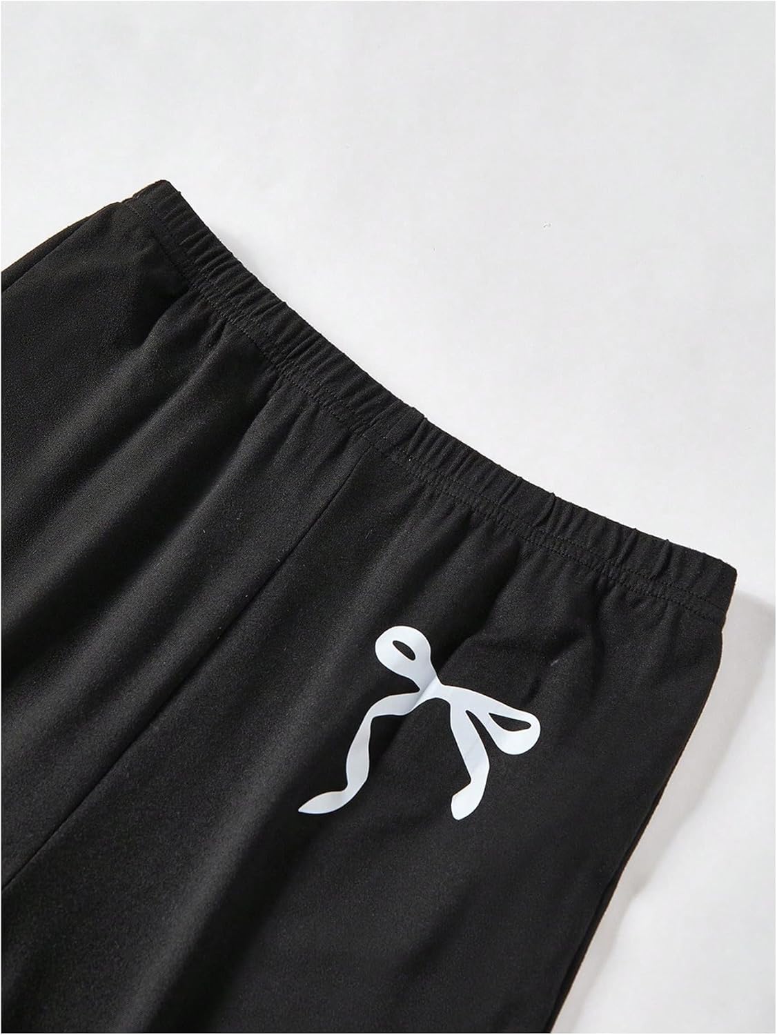 Verdusa Girl's 2 Piece Cute Bow Outfits Long Sleeve Crewneck Sweatshirt and Leggings Set - Image 5