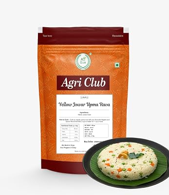 Agri Club Yellow Jowar Upma Rava 400g