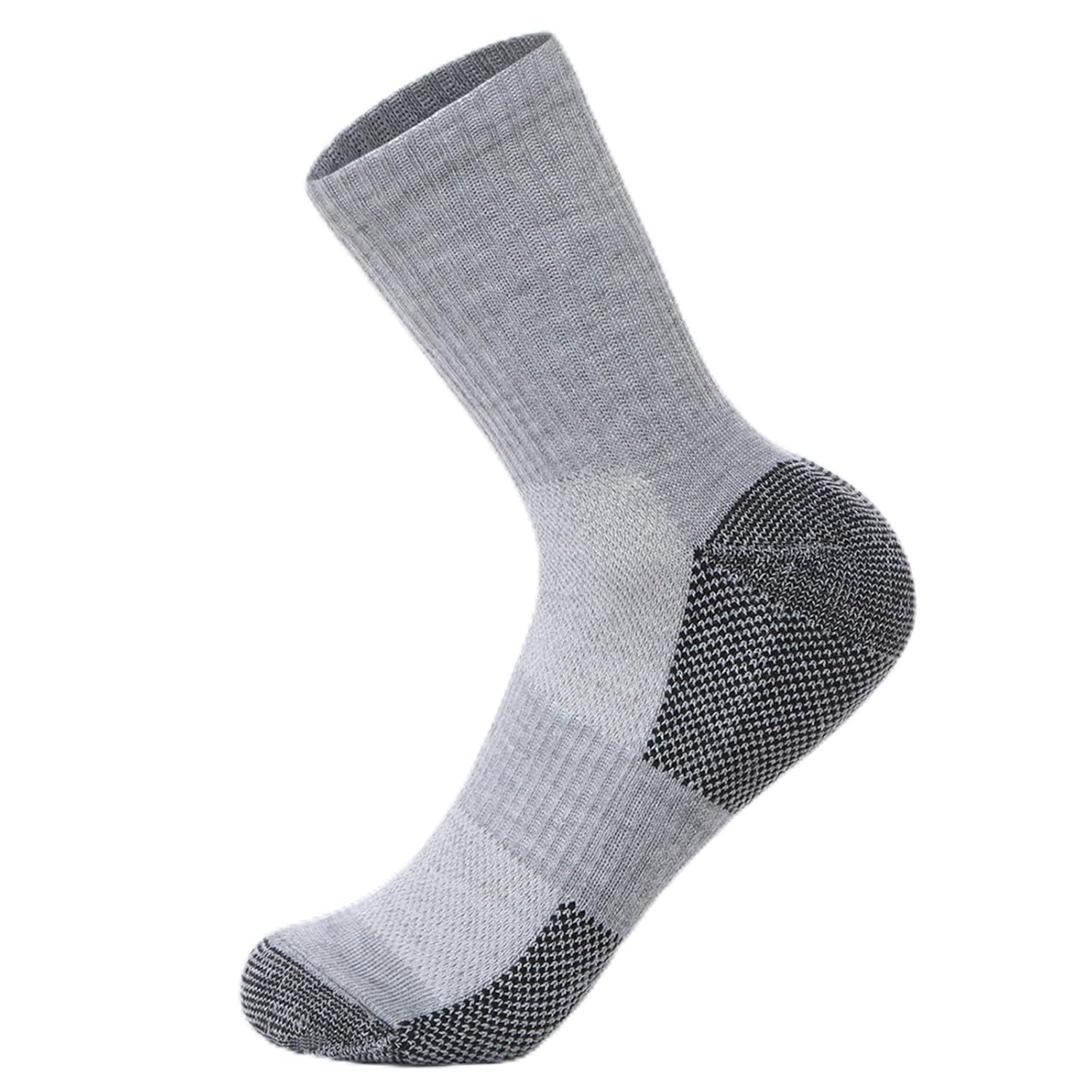 Meias masculinas de cano médio, leves, macias e caneladas, para uso diário casual, trabalho, disponíveis em 1, 2, 3 pares