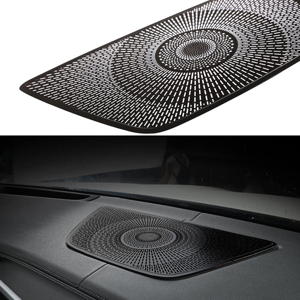 Car Dashboard Stereo Audio Speaker Frame Cover Sticker Trim for BMW X5 G05 2019