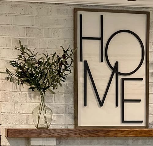 Miniatura 3 de Hewory Jarrón Grande de Vidrio para Decoración, Jarrón de Piso Decorativo de Granja Transparente de 10 Pulgadas Alto, Jarrón de Vidrio Redondo de