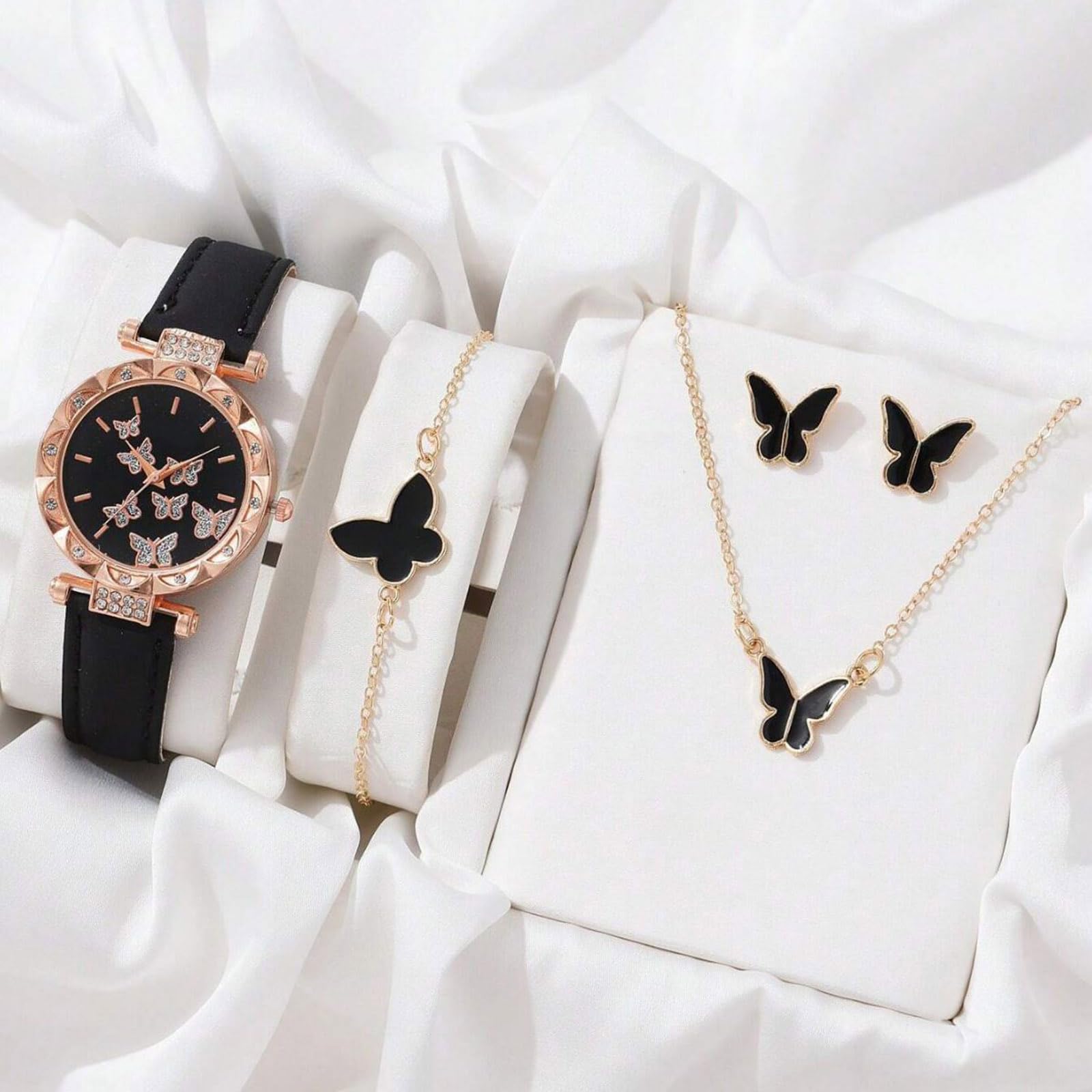 Lot De Bijoux Fantaisie Vintage - Colliers, Montres, Bracelets, Bagues - Occasion - Thème Perles