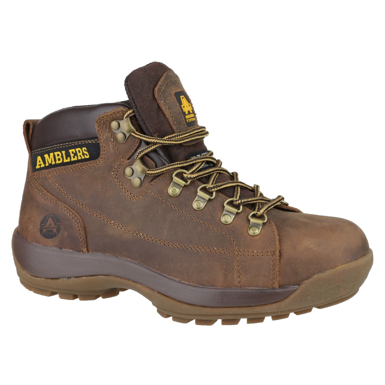 Chaussures de sécurité montantes Amblers marron pointure 47 mixte