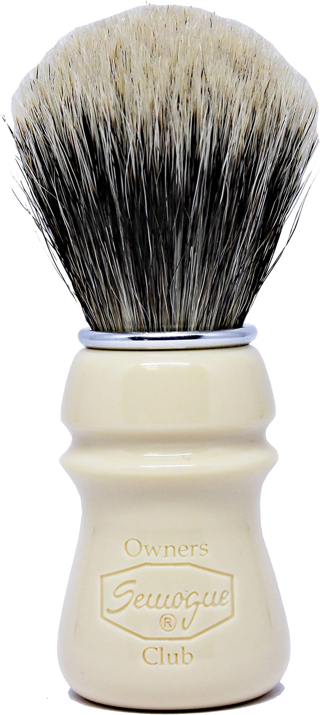 SemogueOwners Club Shaving Brush – SOC Badger Hair Bristle Melange Taj Resin