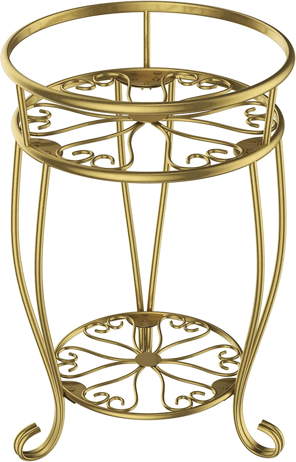 See full amazon price history chart for NU INVENTION Metal Plant Stand Indoor & Outdoor, 2-Tier Height Planter Stand Planter Stand Planter Stand Base Round Sheep Rust Resistant Wrought Iron Heavy Duty Stand for Corner Gardens, Gold, 19.5" NU INVENTION Metal Plant Stand Indoor & Outdoor, 2-Tier Height Planter Stand Planter Stand Planter Stand Base Round Sheep Rust Resistant Wrought Iron Heavy Duty Stand for Corner Gardens, Gold, 19.5" (B0B8SPDDVK) Amazon Price History, Amazon Price Tracker