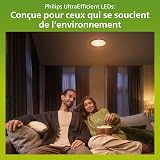 PHILIPS Ultra Efficient - Ultra Energy Saving Lights, LED Light Source, 100W, A60, E27, Warm White 2700 Kelvin, Frosted - 3