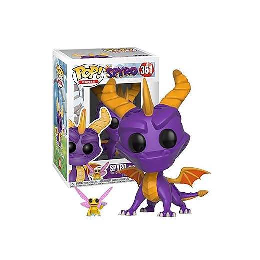 Sale Funko Pop &Amp; Buddy: Spyro The Dragon - Spyro &Amp; Sparx, Multicolor