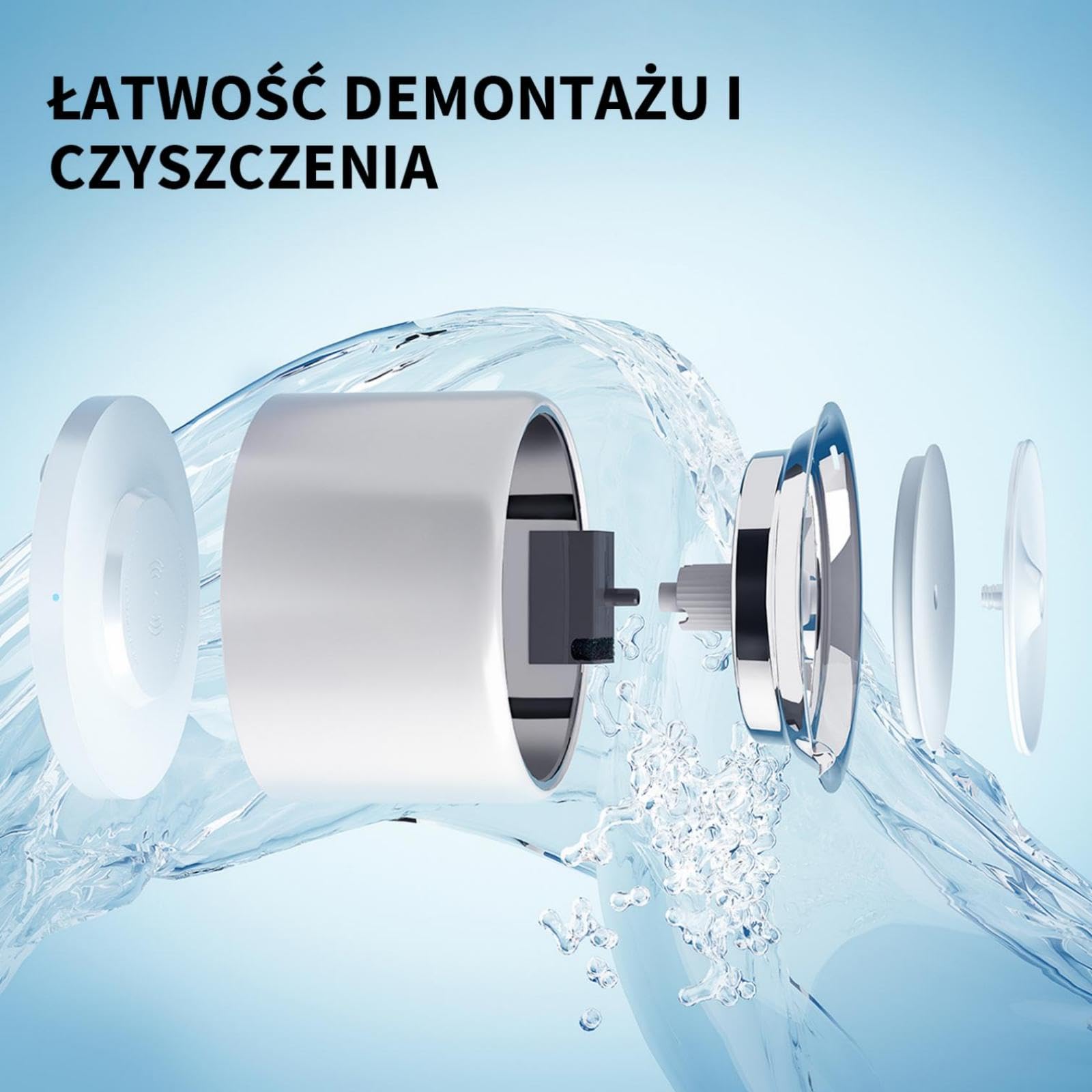 PETKIT Fontanna dla Kotów ze Stali Nierdzewnej, 1,8L, Kontrola Aplikacji, Bezprzewodowa Pompa, 25dB Ciszy, Potrójny Filtr, 3 Tryby, Wolny od Bakterii, Fontanna dla Kota