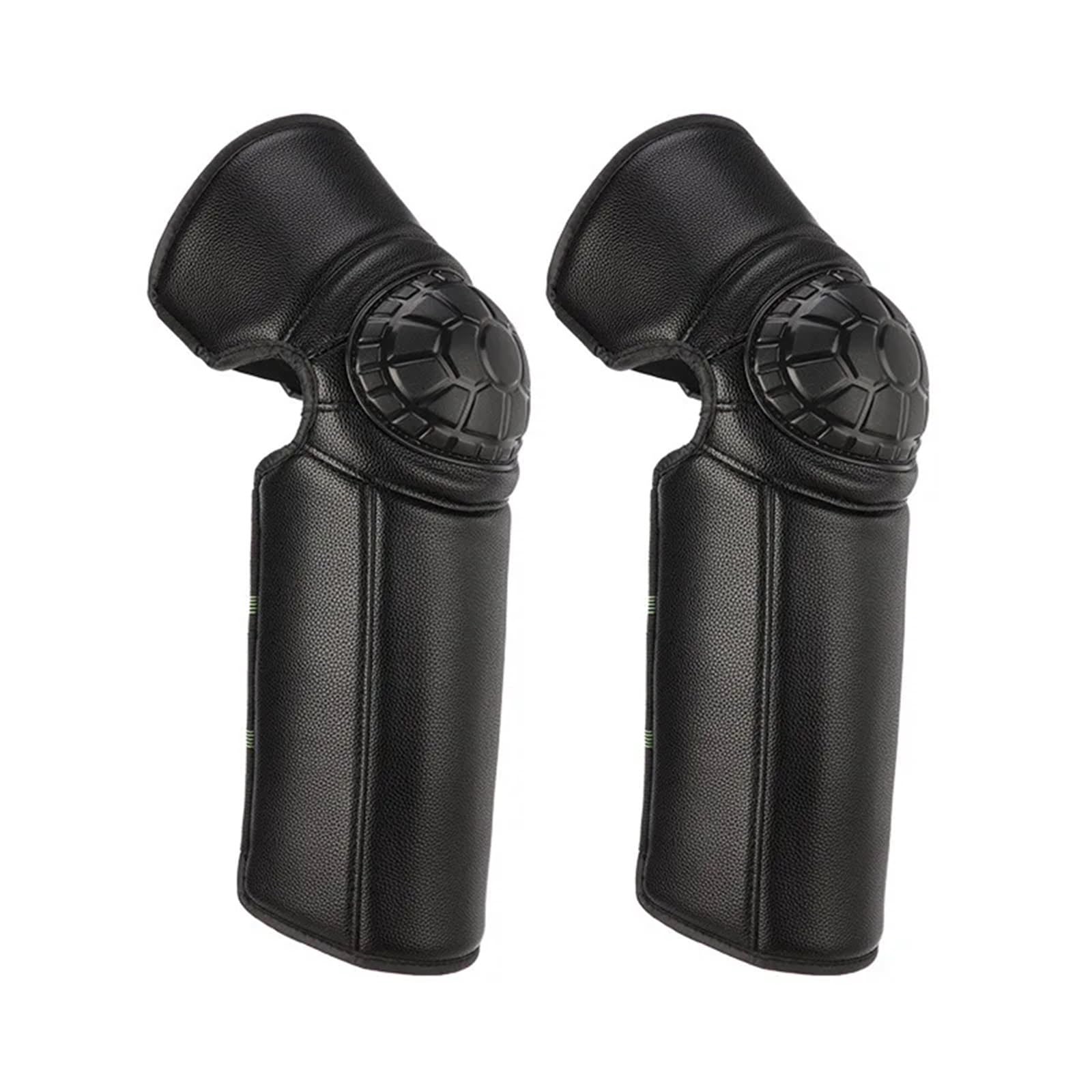 Tablier Scooter, Protection Jambe Scooter 1 paire de genouillères chaudes Utilisation adaptée pour moto, protège-jambes en polyuréthane, coupe-vent, épais et moelleux(In Black)