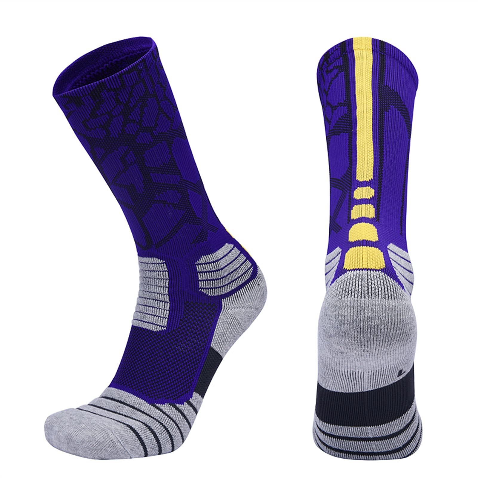 Uomo Sport da esterno Elite Calzini da basket Uomo Calzini da ciclismo Calze di compressione Calzini di compressione Asciugamani in cotone Calzini da uomo in cotone Calzini da uomo in esecuzione