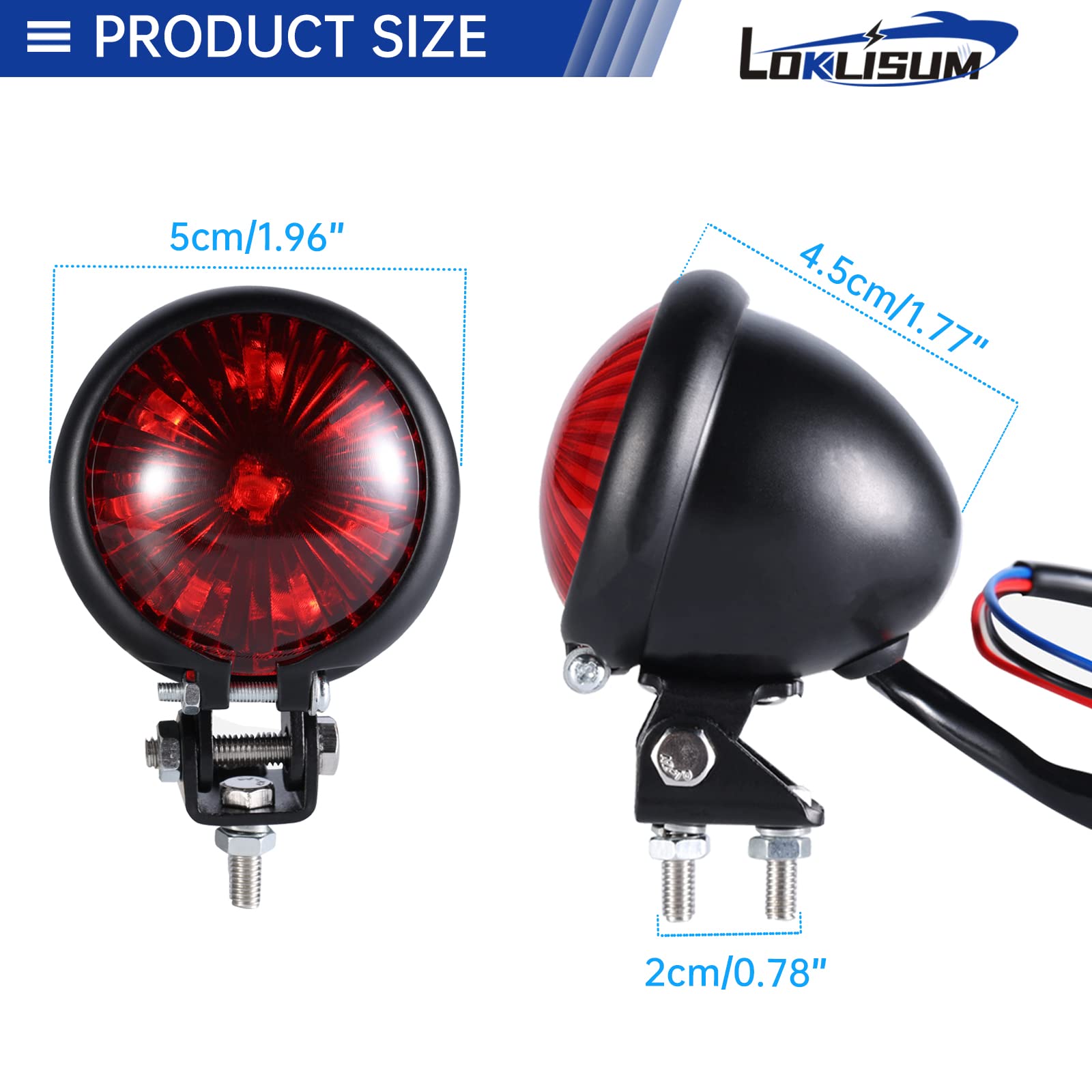 Motorcycle Tail Lights & Brake Lights | NO - View #4