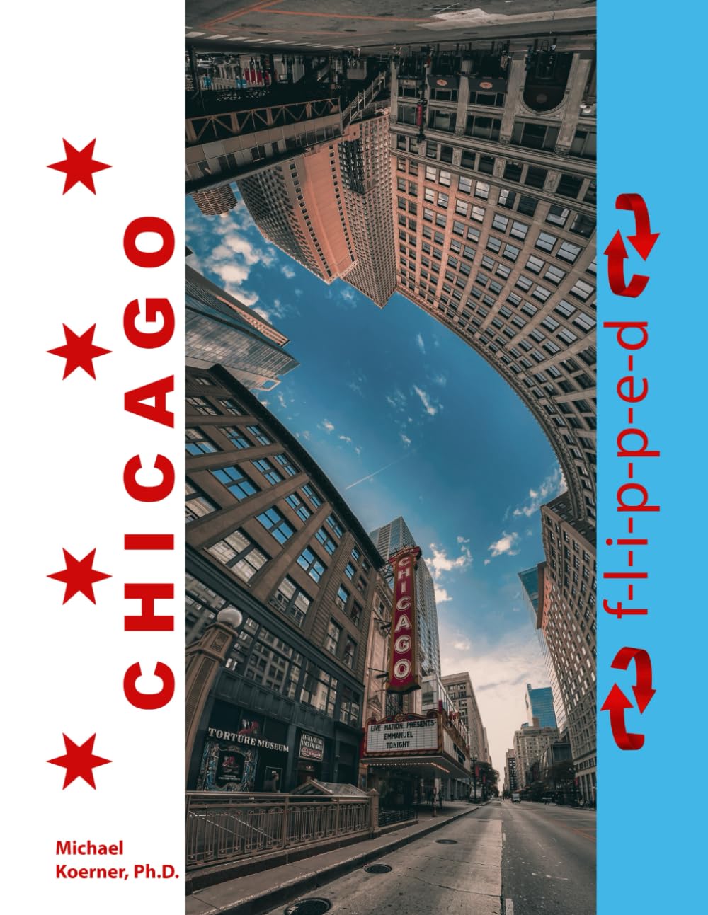 Panoramas verticaux de Chicago livre photo d'architecture urbaine f-l-i-p-p-e-d