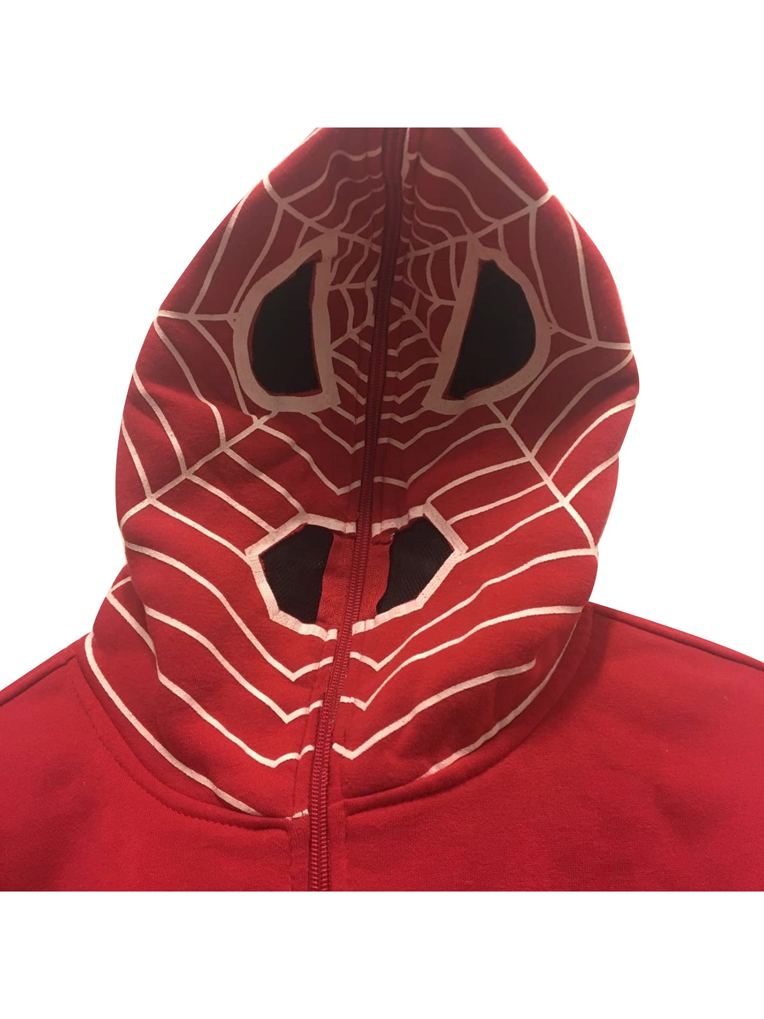 Damen-Kapuzenpullover mit Reißverschluss, modisch, Punk, Spinnennetz-Druck, Sportmantel, Hip-Hop-Jogger, Pullover, 90er-Jahre, Streetwear, Grunge-Hoodies Y2K