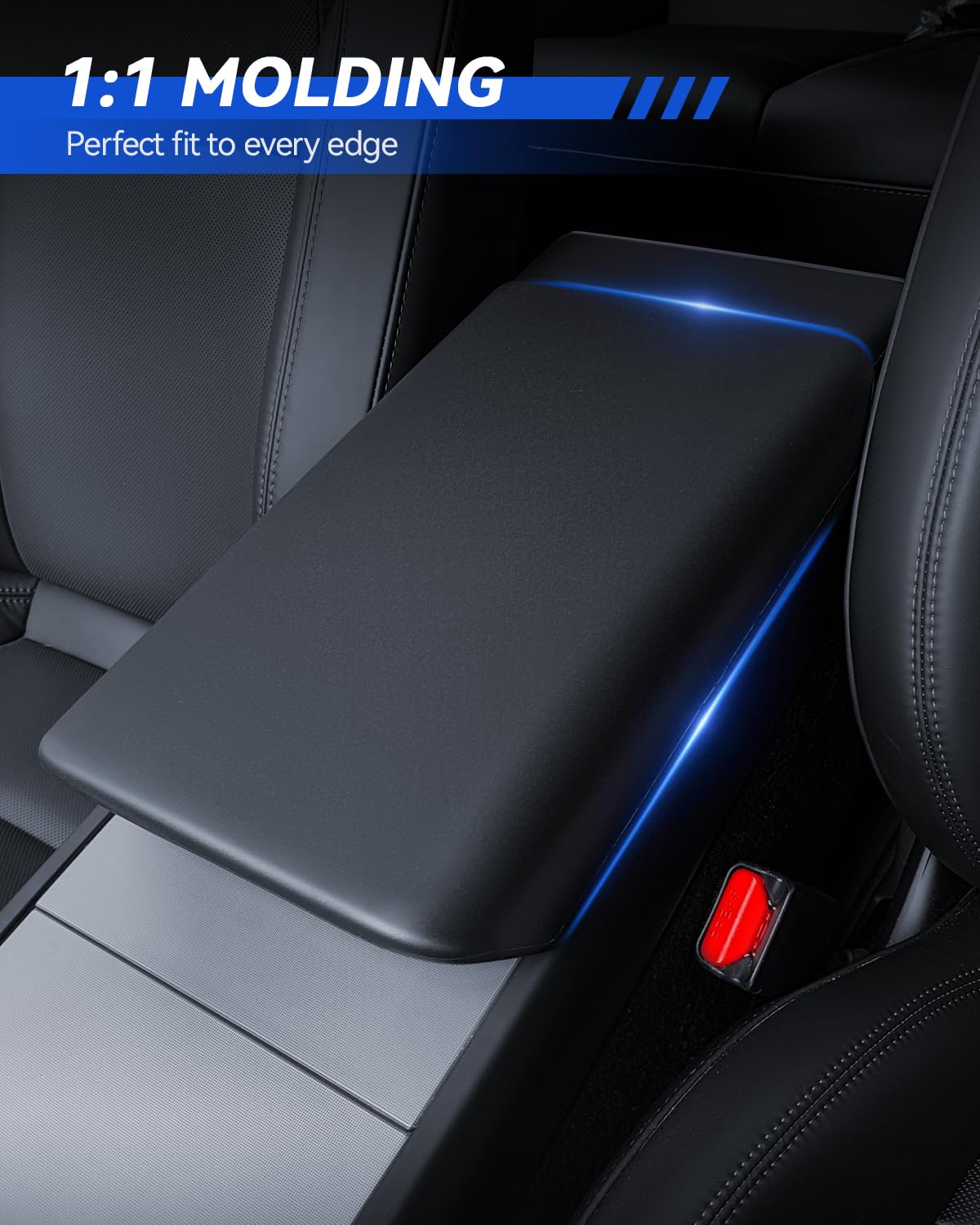 Pokrowiec na podłokietnik środkowy do Tesla Model Y 2025 i Model 3 2024-2025 TPE pokrowiec na podłokietnik pokrowiec ochronny wodoodporny i antypoślizgowy Tesla Juniper Highland akcesoria