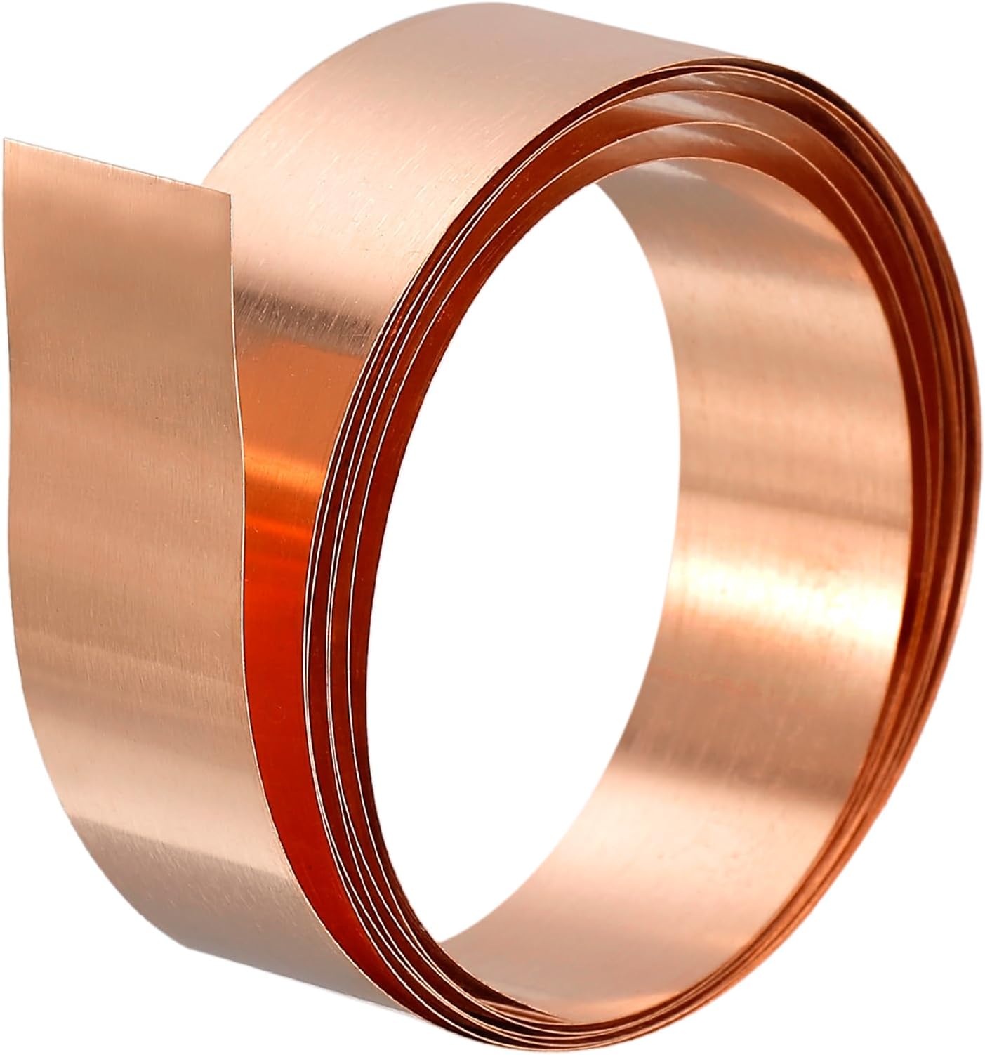 uxcell Copper Sheet Roll, Metal Foil Plate 1000mm x 15mm x 0.6mm