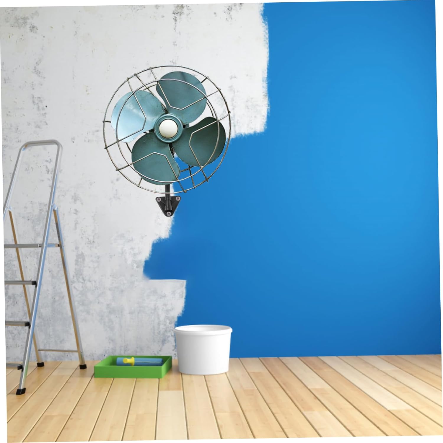 Zerodeko 1set Wall Fan Mount Bracket Sturdy Installation Support for Electric Fans Versatile for Use Easy to Install