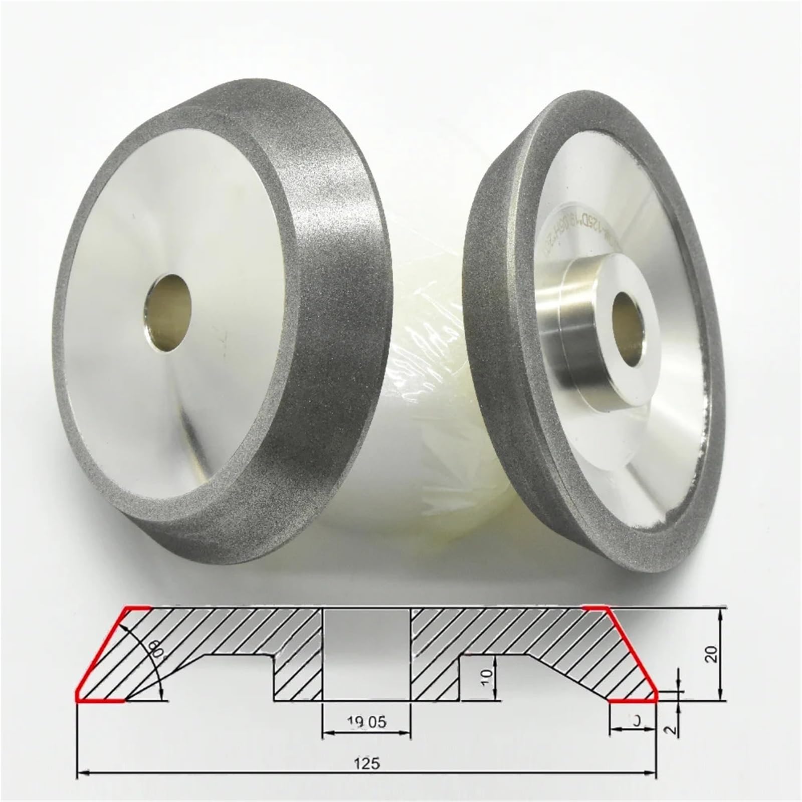 Diamentowa tarcza szlifierska MR-X3 CBN 78 mm MR-13B MR-20G MR-X1 MR-13D(13A D-CBN230)