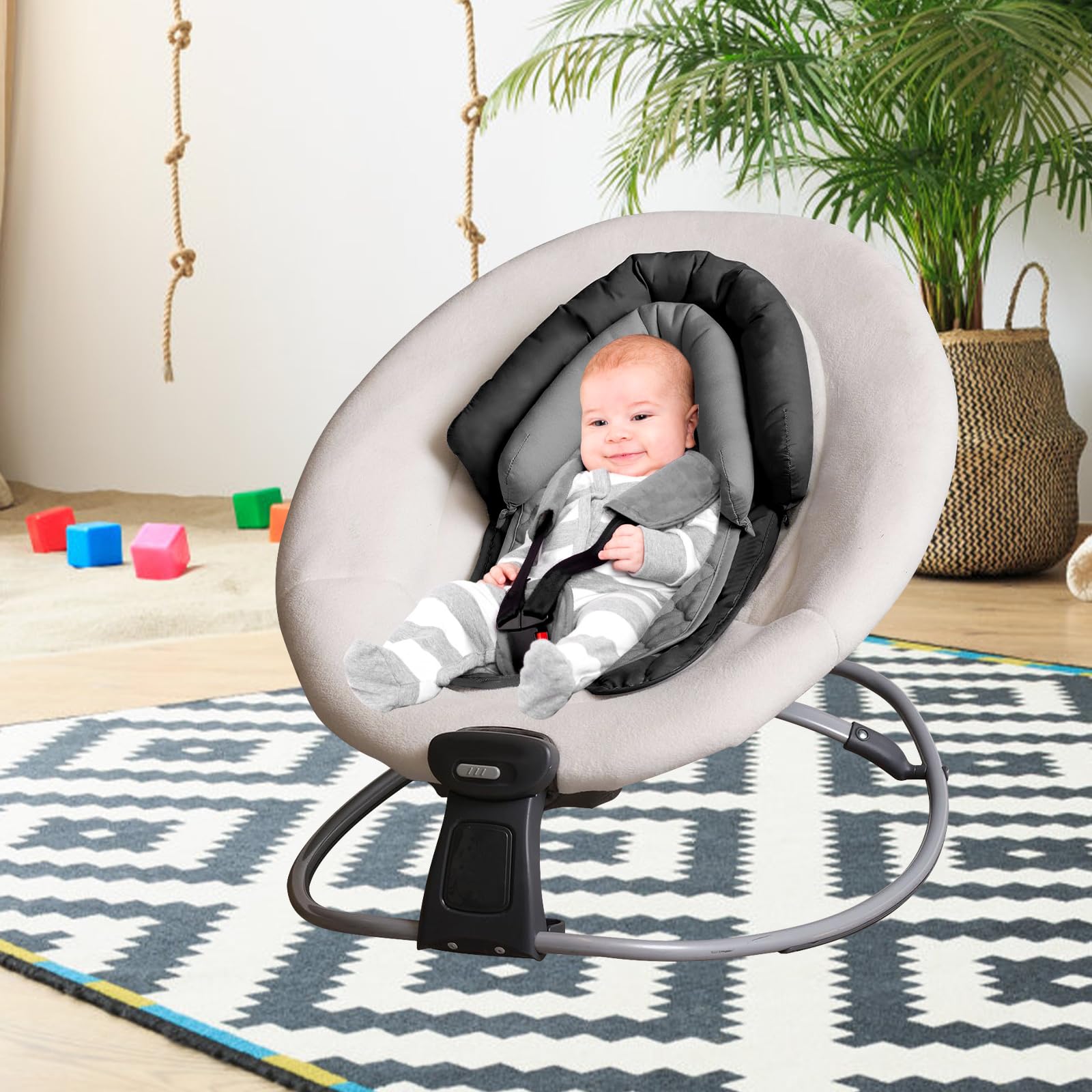2 In 1 Baby Sitzverkleinerer, Autositz Kissen, Hochstuhl, Kinderwagen, Babyschale