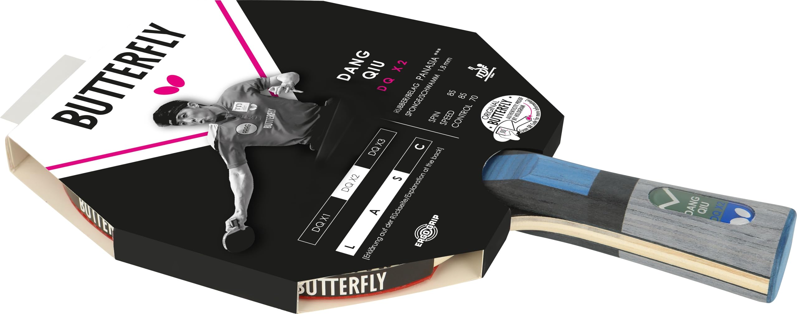 Butterfly Tischtennisschläger Dang Qiu DQX2