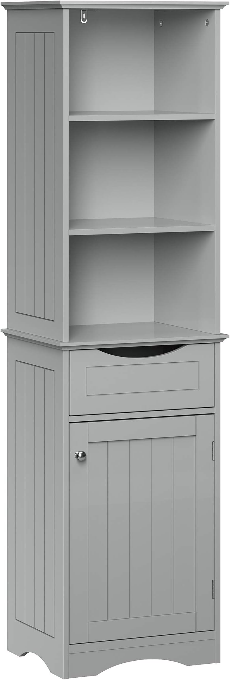 RiverRidge Ashland Collection Tall, Gray Cabinet