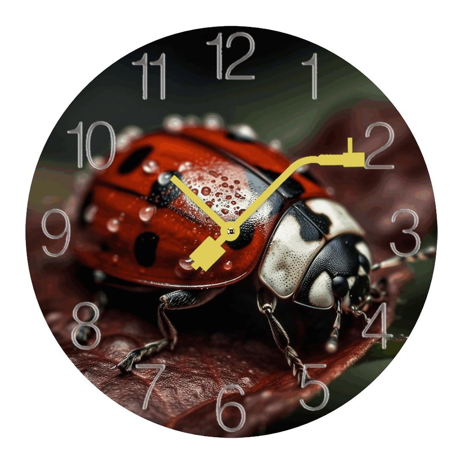 Horloge murale silencieuse sans tic-tac pour retrouver le sommeil et le calme à la maison