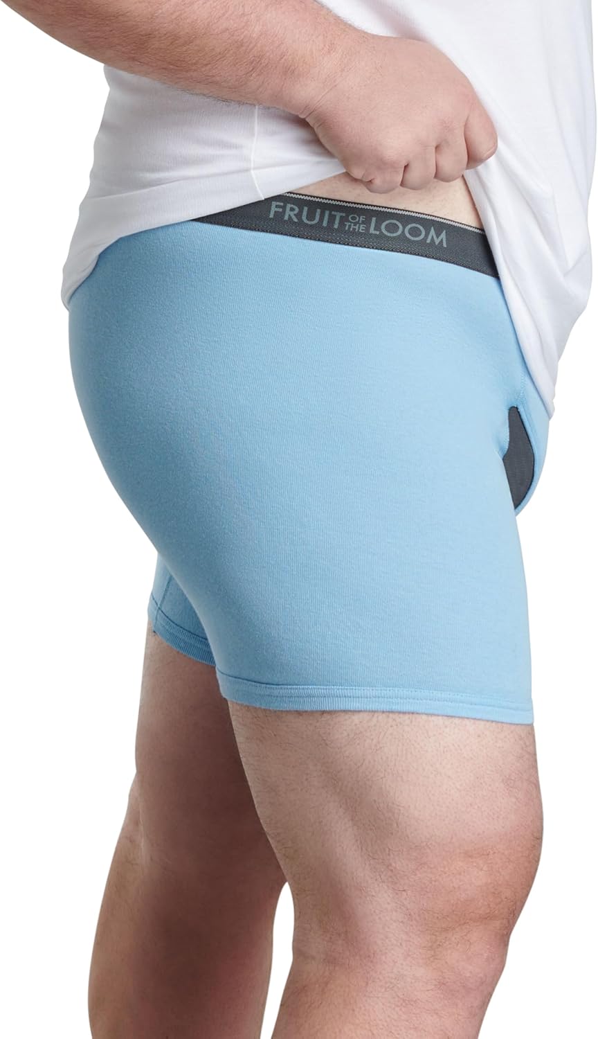 Fruit of the Loom Men's Coolzone Boxer Briefs, Moisture Wicking & Breathable, Assorted Color Multipacks - Image 3