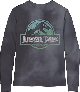 Jurassic Park Boys Jurassic World Long Sleeve Crewneck T-Shirt for Little and Big Boys Sizes 4-20