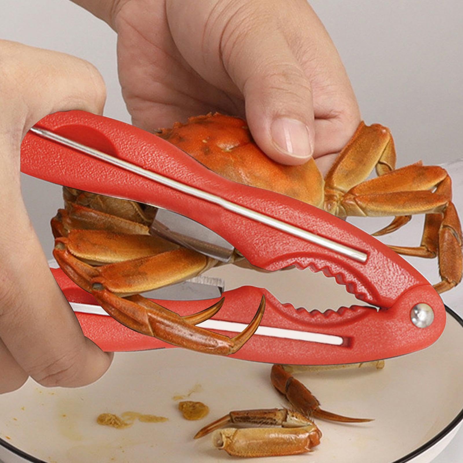Bristol novelty - MD248 - Novelty- Pinces de Crabe, Rouge, Unisex, Red, Taille Unique - Jeux - Jouets