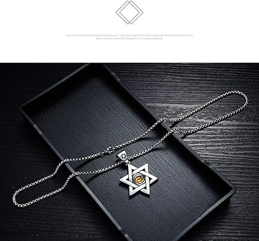 Amazon | AIKS メンズネックレス ステンレス シルバー レード 悪魔の目