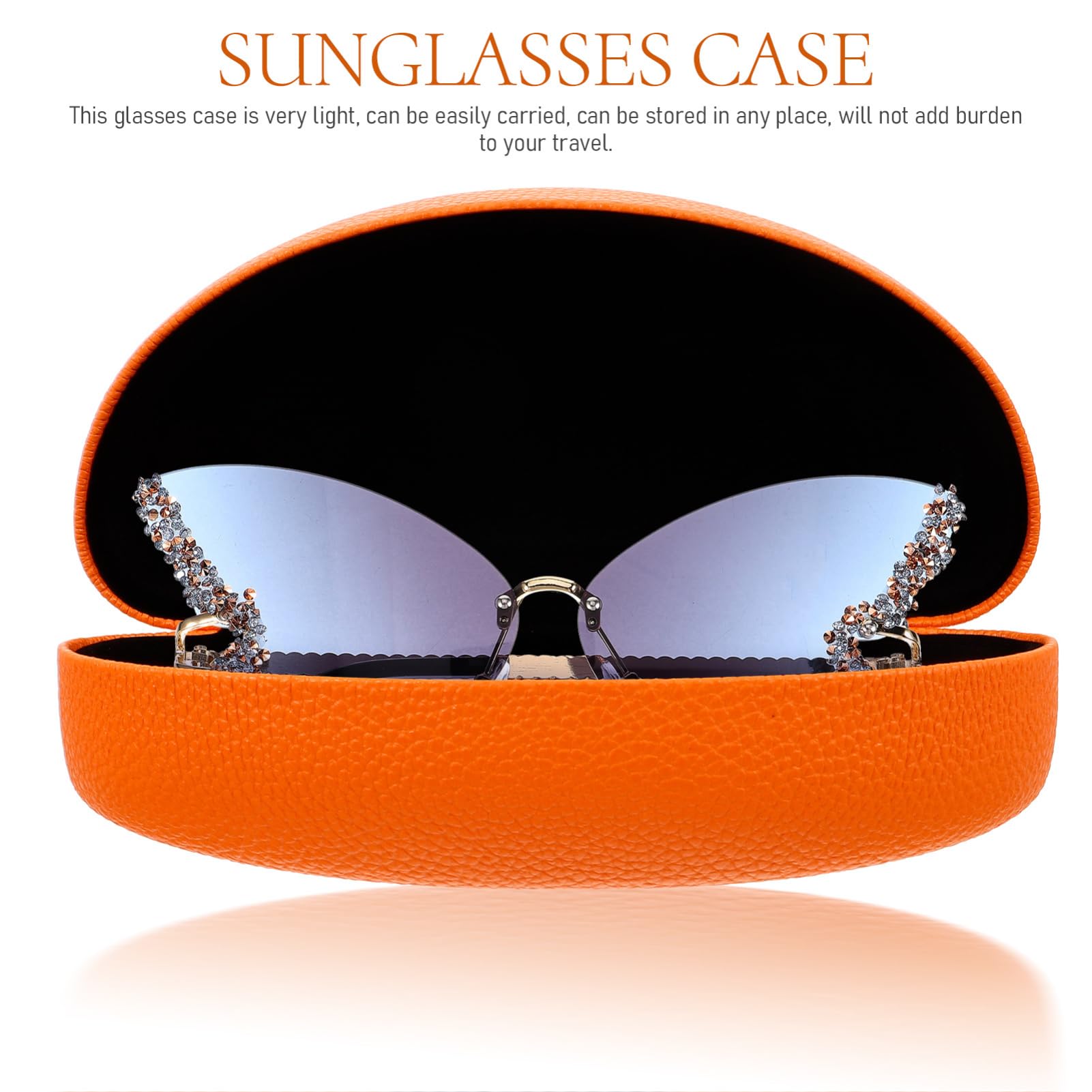 SHERCHPRY 3 Series Estuche Protector Para Gafas Estuche Para Gafas Almacenamiento Para Gafas De Sol e Para Gafas De Sol e Para Gafas Con Clip e Rígido e 2 piezas x 3