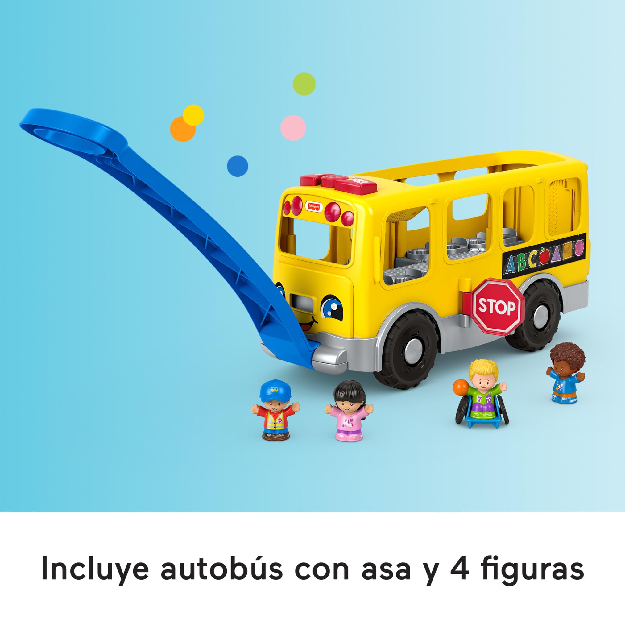 Little Dutch Schoolbus met poppetjes FSC