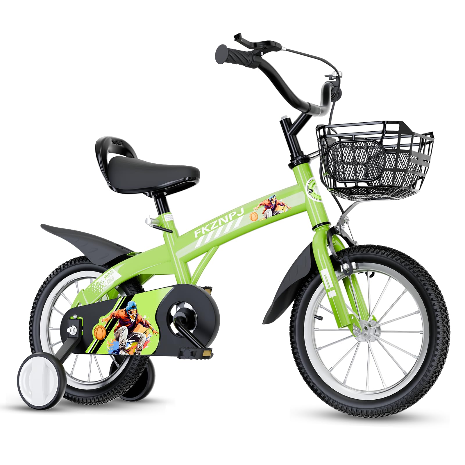 洋楽 CEKTA KIDZ Amazon.com: FKZNPJ 16/18 inch Kids Bike with Training Wheels